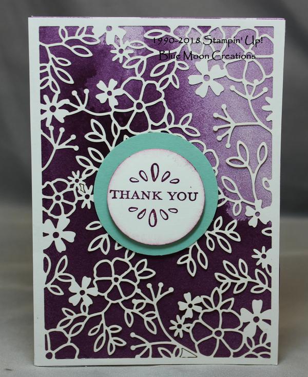 Delightfully Detailed Five Minute Card