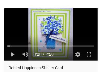 Bottled  Happiness Shaker Card How-To Video