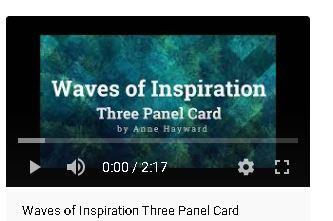 Waves of Inspiration Three Panel Card How-to Video
