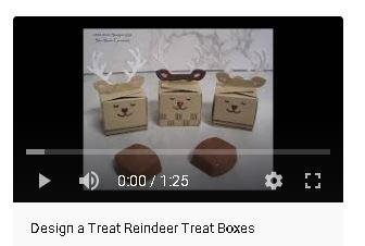 Design a Treat Reindeer Treat Boxes
