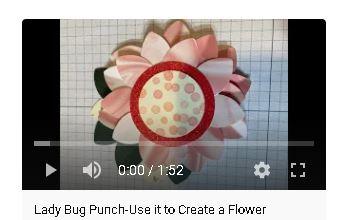 Ladybug Punch Flower How To Video