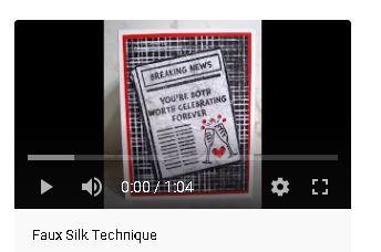 Faux Silk Technique Video
