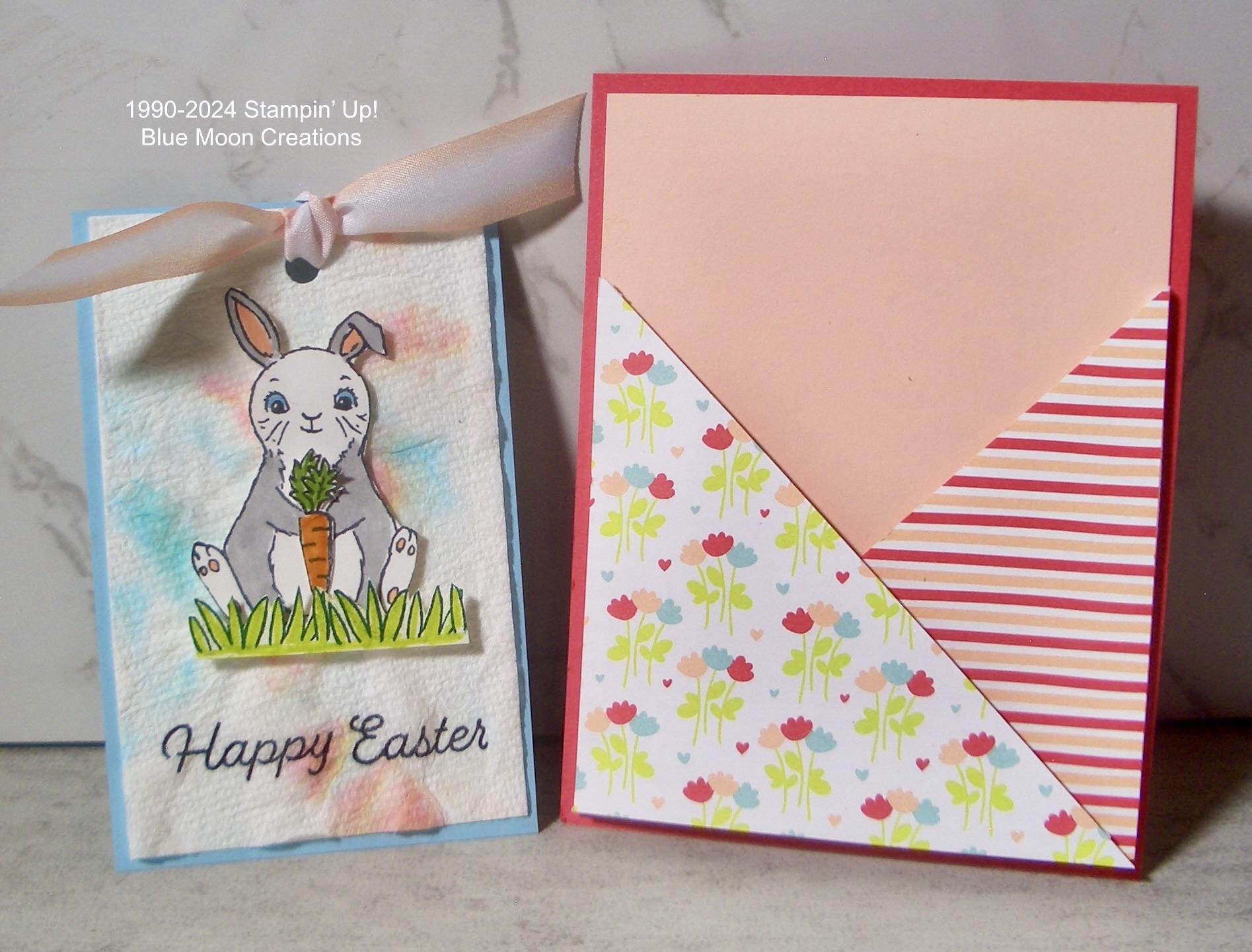 Easter Bunny Pocket Card