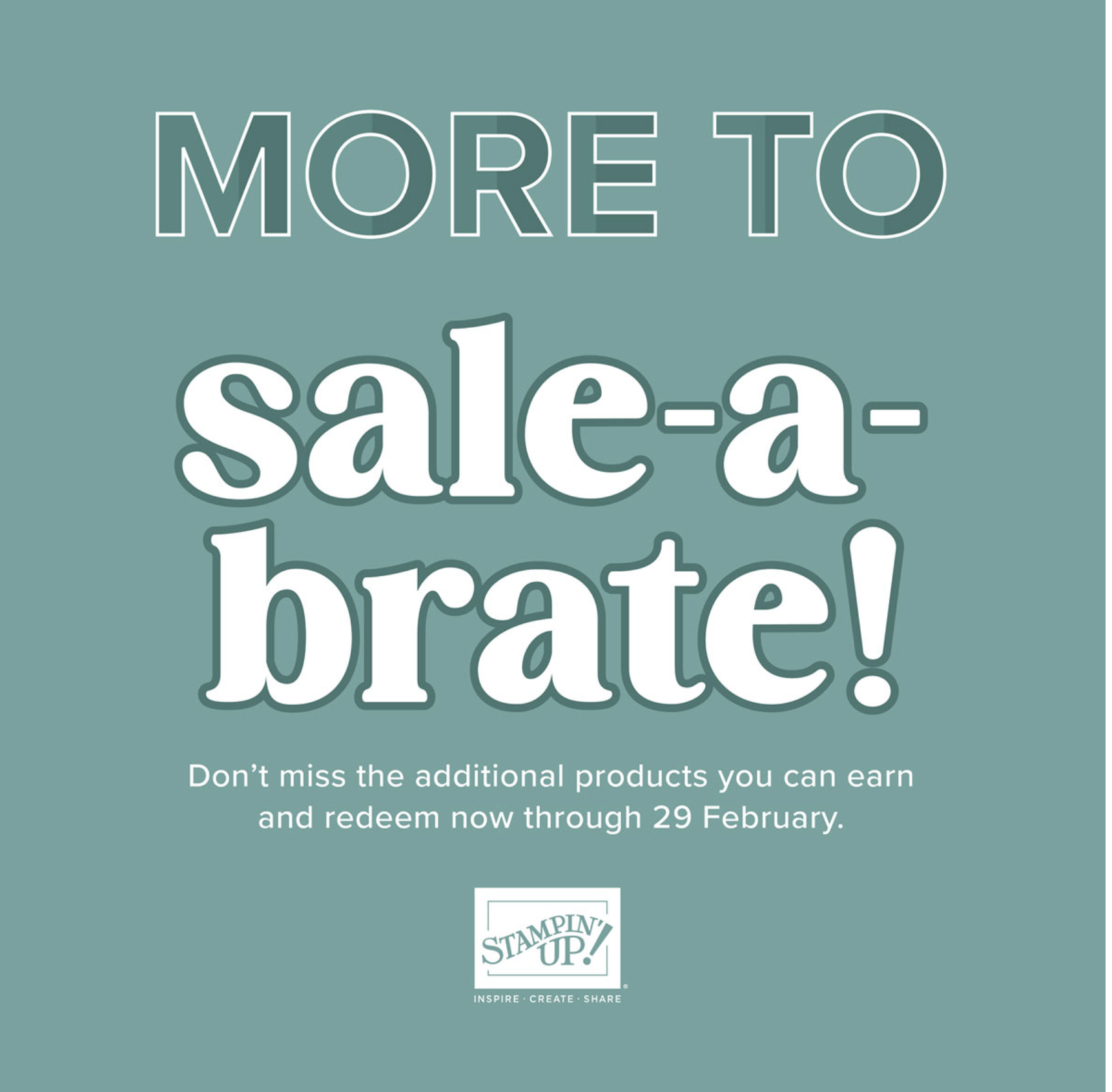 More to Sale-a-Brate