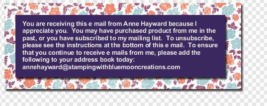 May Stampin' News from Anne Haywawrd