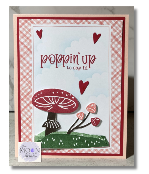 Terrific Toadstools Valentine W-Fold Card