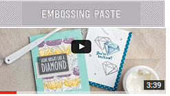 Embossing Past Video