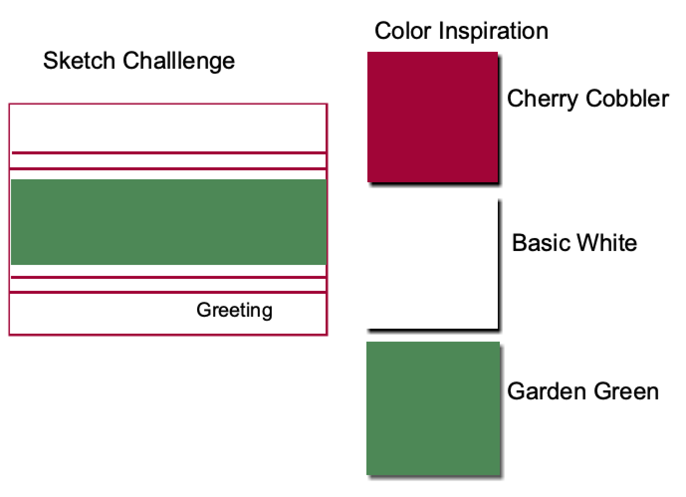 December Sketch Challenge and Color Inspiration