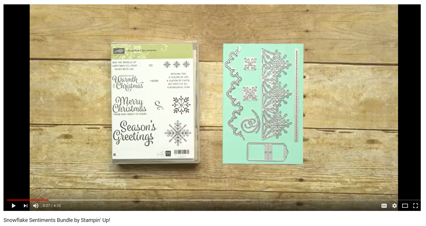 Snowflake Sentiments Bundle
