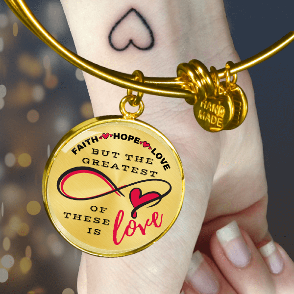 The Greatest of These is Love Necklace