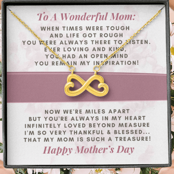 Mom Infinity Necklace