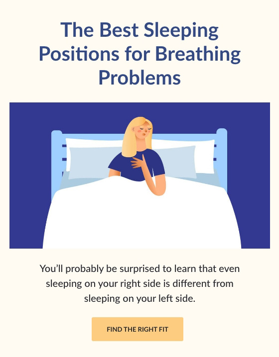 The Best Sleeping Positions for Breathing Problems - Sleepopolis