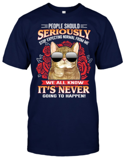 Never Be Normal Men's Shirts