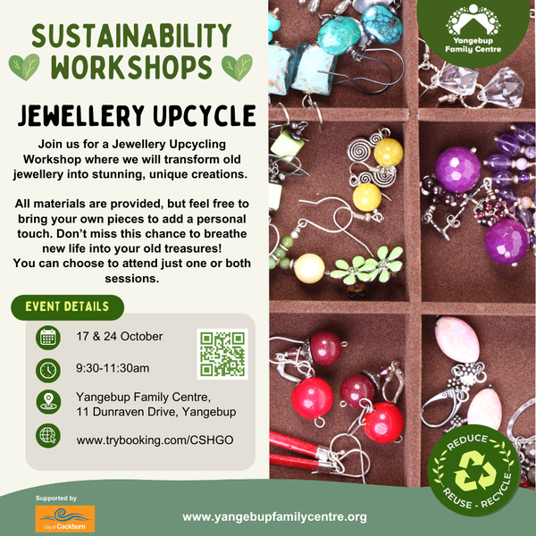 Sustainability Workshops - Jewellery Upcycle