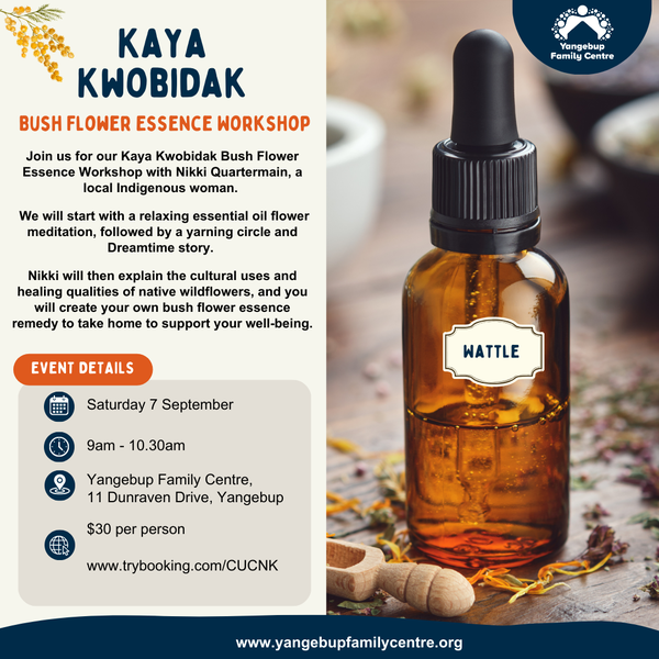 Kaya Kwobidak Bush Flower Essence Workshop