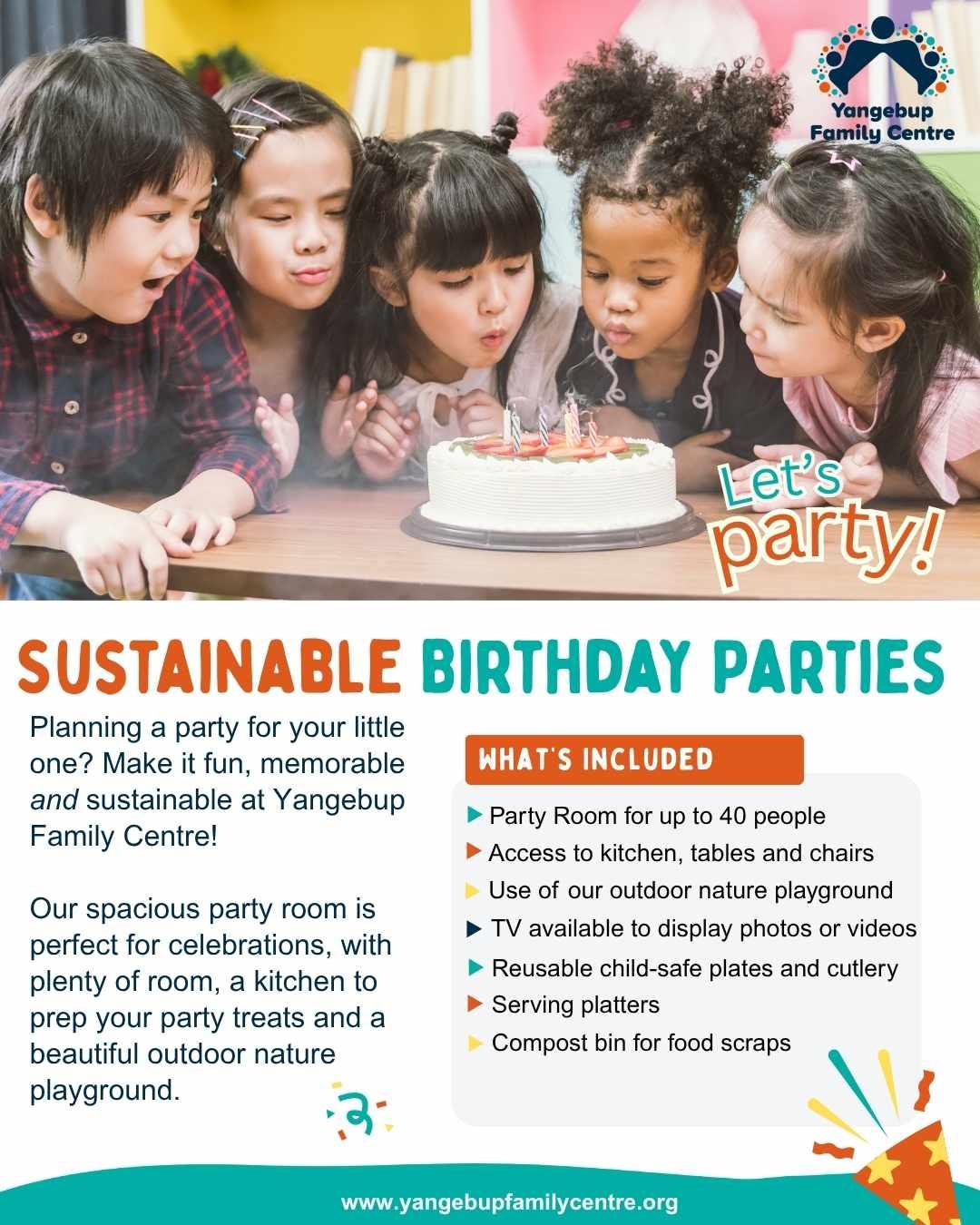 Sustainable Birthday Parties