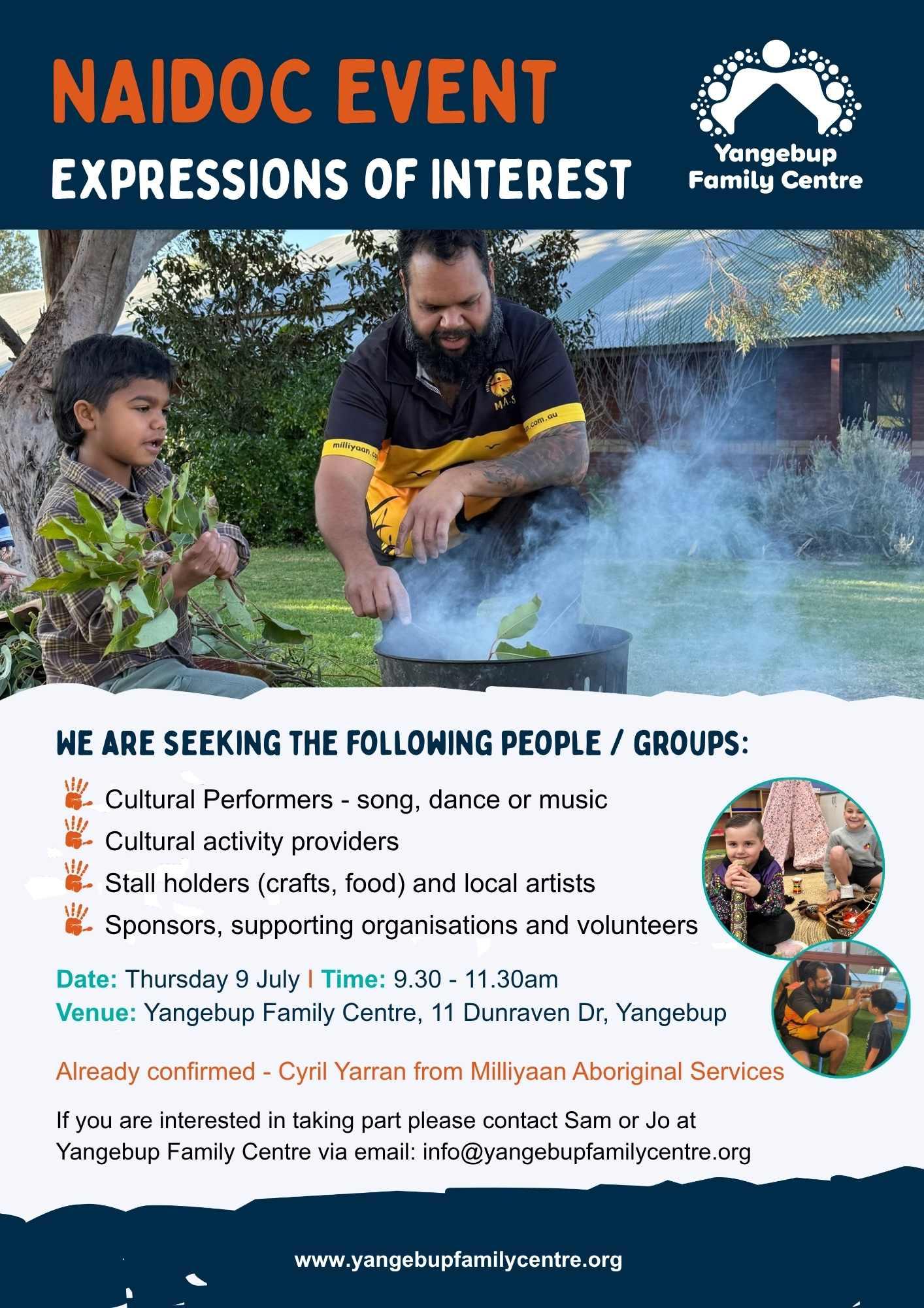 NAIDOC Event EOI