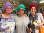 Turbans and trust was popular