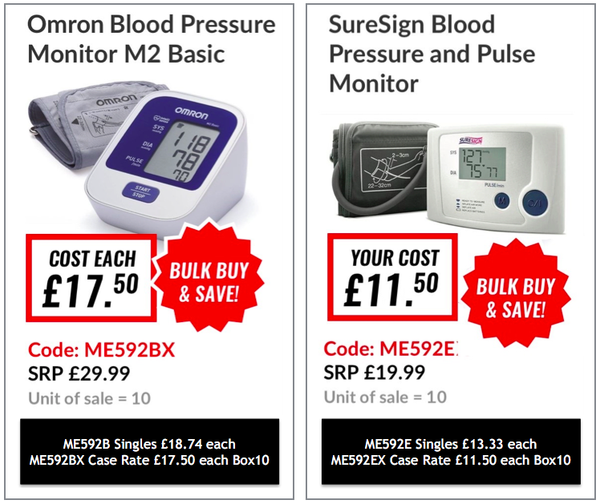 Blood Pressure Monitor Offers