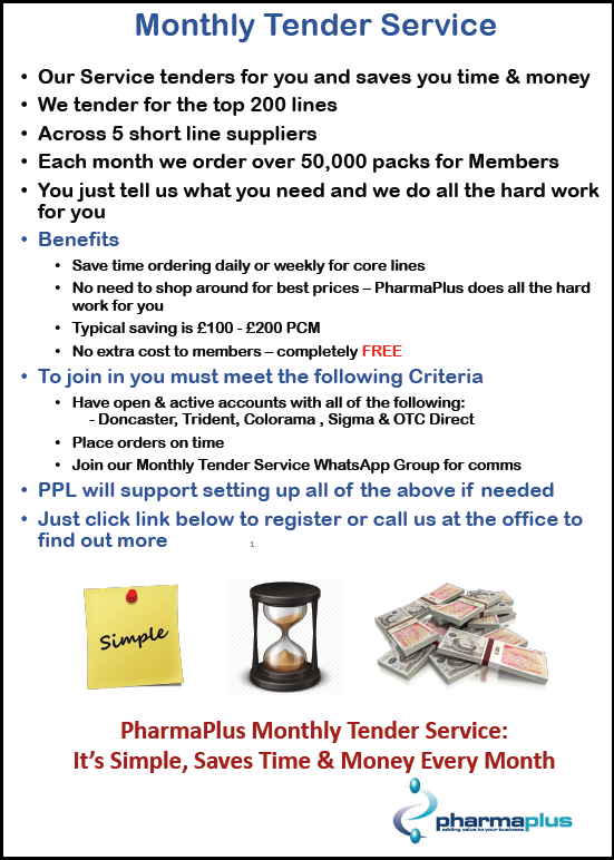 Monthly Tendering Service Explained