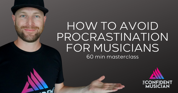 How to avoid procrastination for musicians ad banner.png