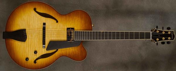 #A2056 Caramel Burst Jim Hall Archtop Guitar