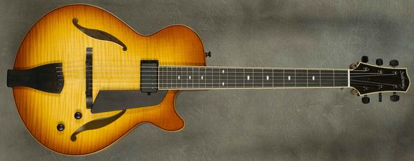 #A2101 Caramel Burst SS-15 Archtop Guitar.