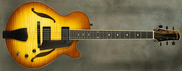 #A2216 Caramel Burst Frank Vignola Archtop Guitar.