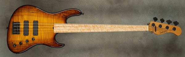 #8690 ’59 Burst Spalt 4-22 Will Lee Fretless Modern Standard