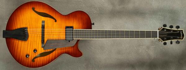 #A2243 Sienna Burst Jimmy Bruno Archtop Guitar.