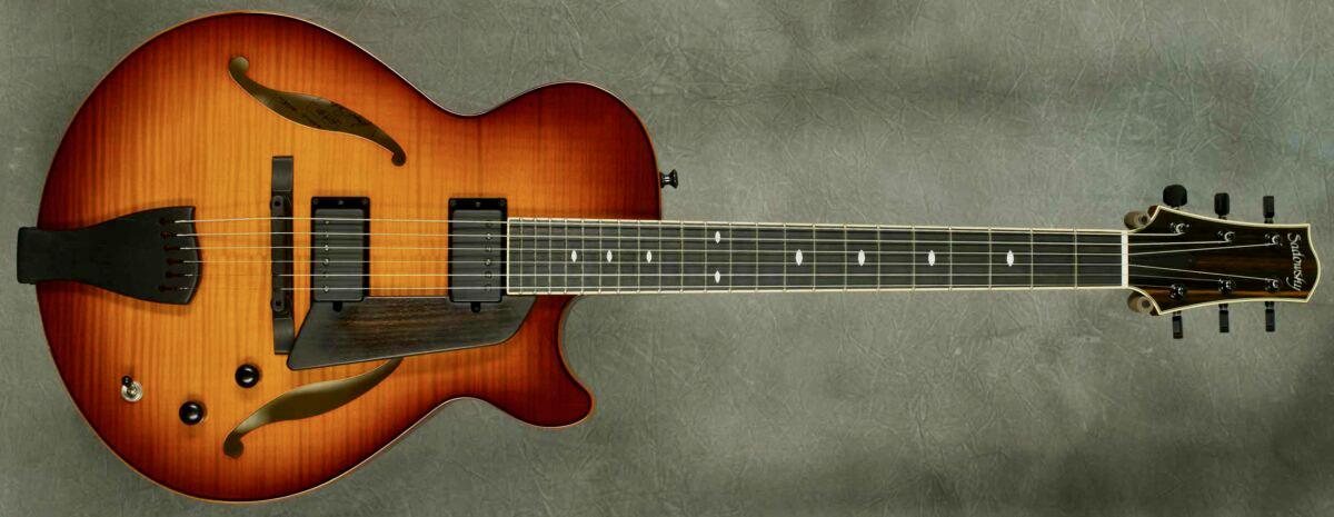 #A1980 Sienna Burst Frank Vignola Archtop Guitar.