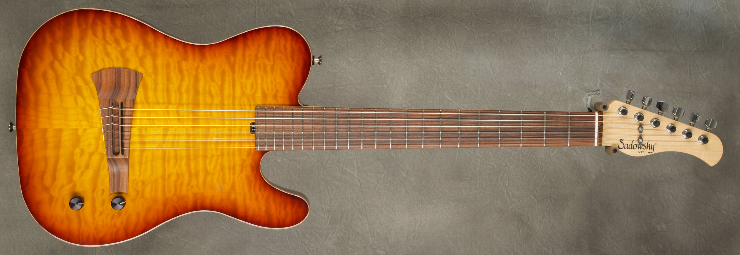 #9415 Dark Cherry Burst Electric Nylon.