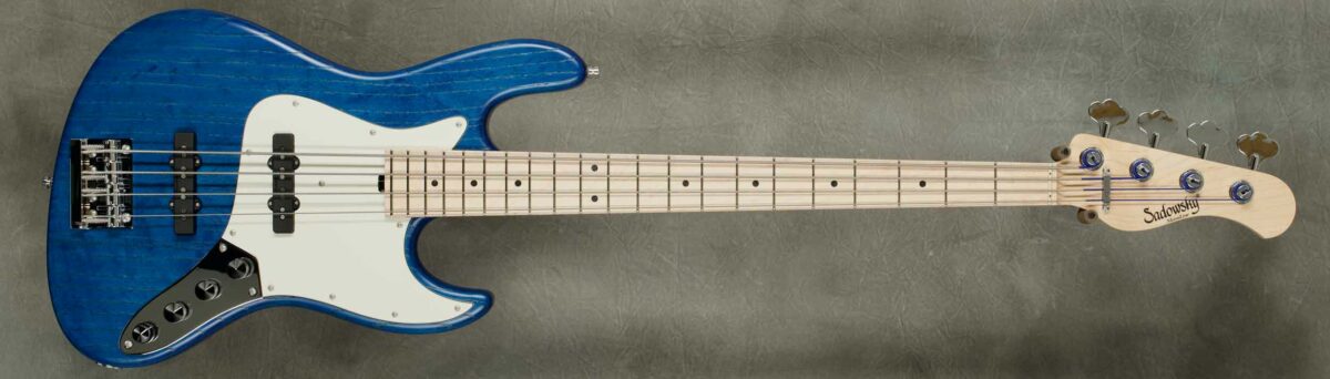 #2383-22 Ocean Blue Transparent Satin 4-21 MetroLine Vintage.