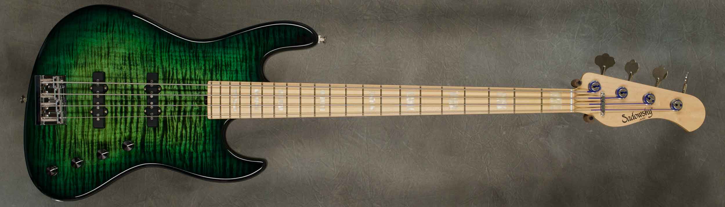#9009 Custom Green Burst 4-21 Standard