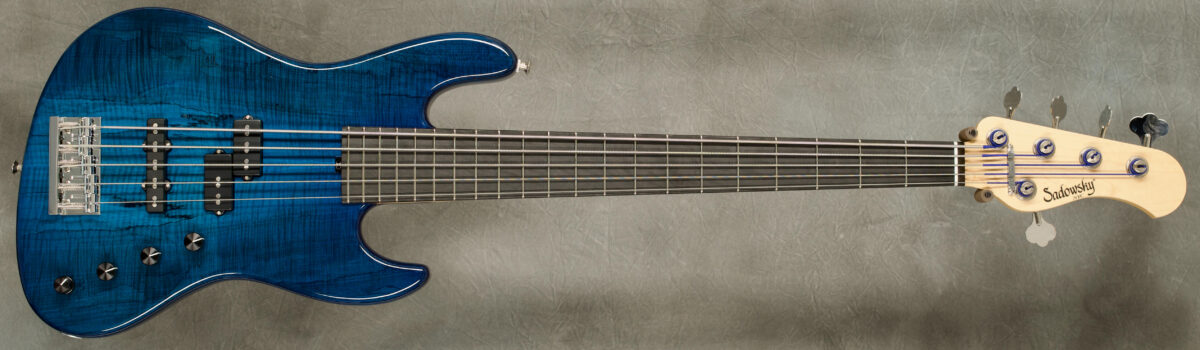 #8999 Transparent Blue Spalted Top 5-21 Standard PJ.