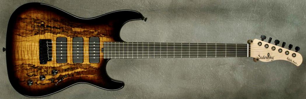 #9051 ’59 Burst Spalt Top Walter Becker Electric Guitar.