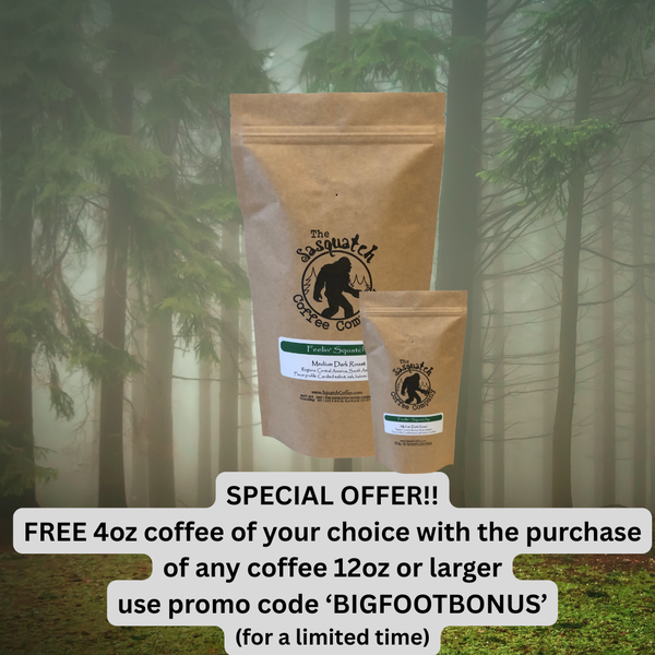 Sasquatch Coffee - Bold Roast for Bold Humans