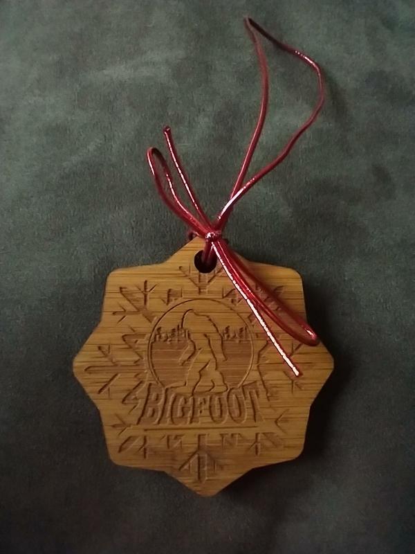Bigfoot Christmas Ornament