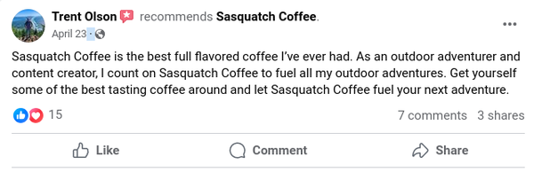 Sasquatch Coffee Review