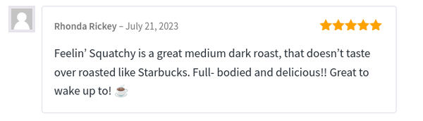 Sasquatch Coffee Review