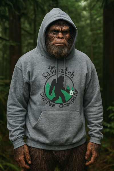 Bigfoot in a hoodie