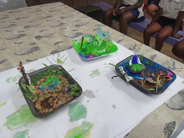 Wetland projects created by learners
