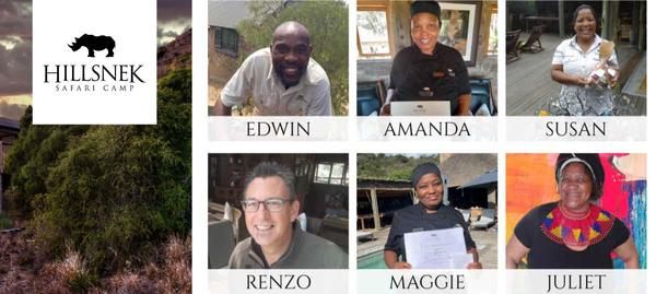 Collage of people who work with HillsNek