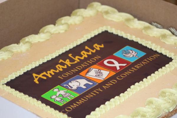 Amakhala Foundation Birthday Cake