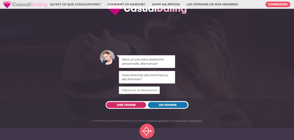 Exemple de landing page Exeke