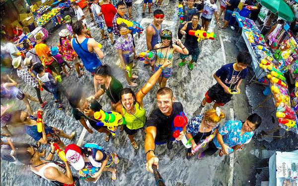 Songkran Kao San Road