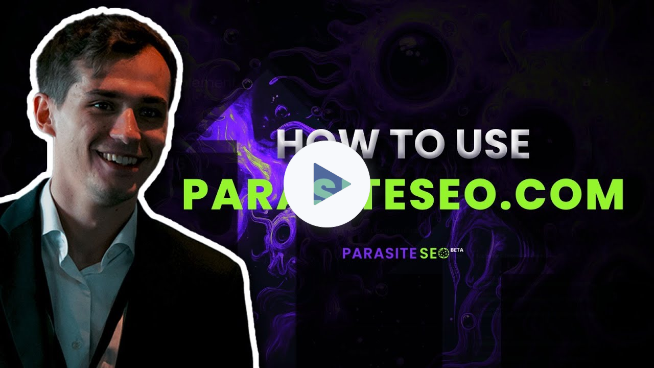 How To Use The Parasite SEO TOOL - ParasiteSEO.Com