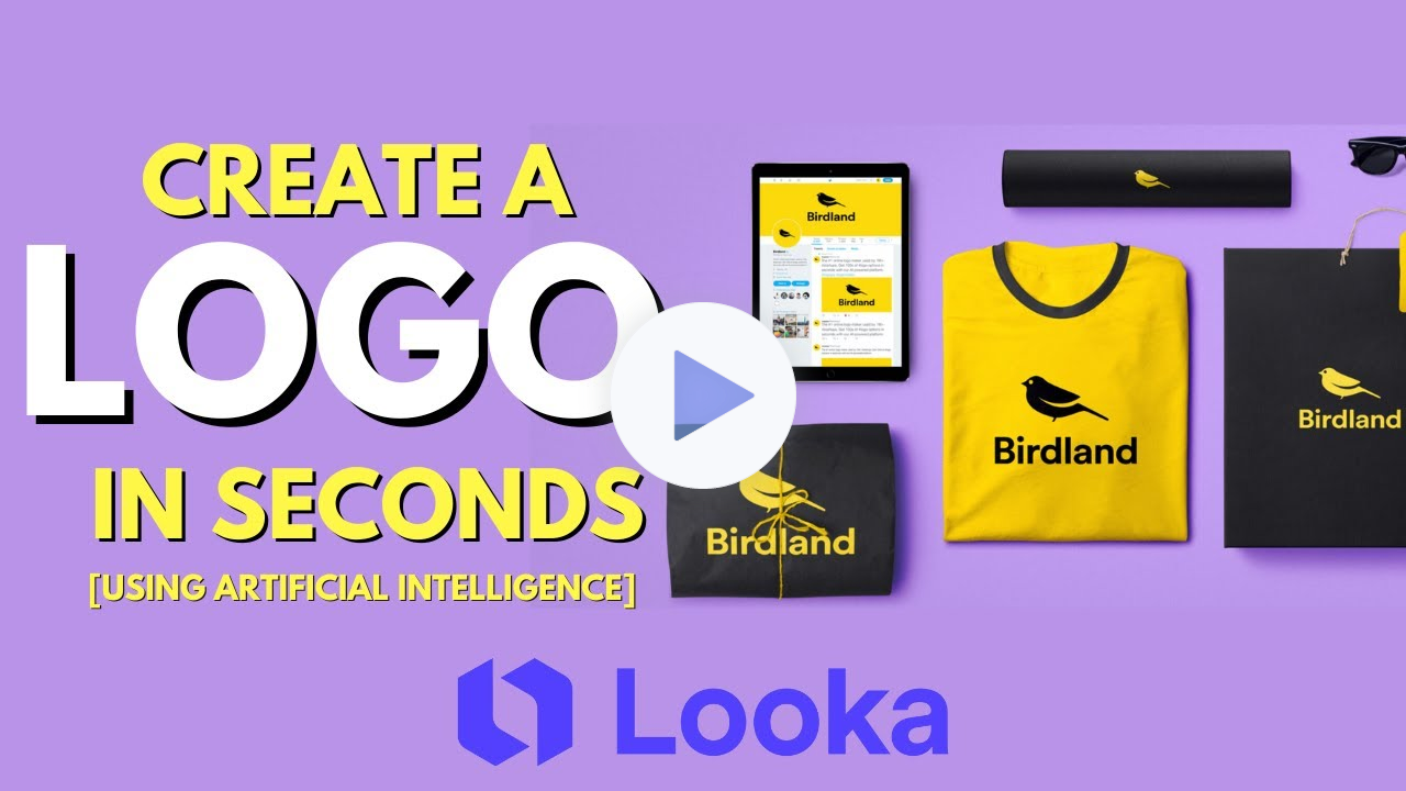 Create a Logo in Seconds using AI! Check out Looka.com