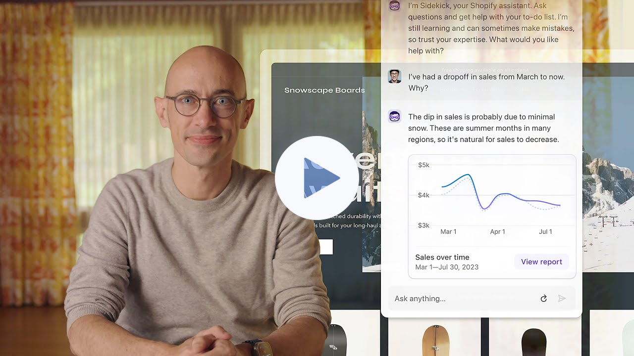 Meet Sidekick: Our AI-powered assistant for merchants