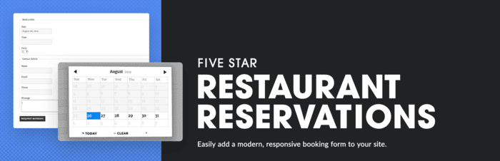 Five Star Restaurant Reservations 